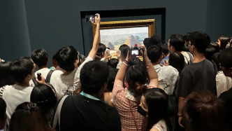 浦東美術(shù)館奧賽展“人山人?！?？有7件作品今晚閉館后提前告別上海