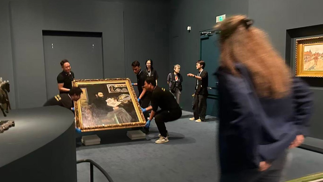 馬奈《埃米爾·左拉》：再見，上海！