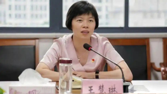 王慧琳已任浙江衢州市委常委、宣傳部部長