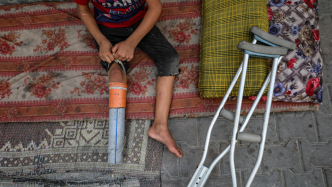 加沙?；稹さ?現(xiàn)場(chǎng)｜“數(shù)說”加沙兩年來的苦難