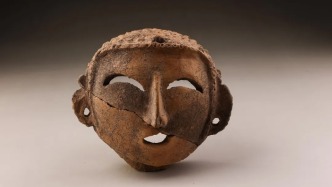 看五千年前的精致呆萌人面像，仰韶時(shí)代聚落被發(fā)現(xiàn)