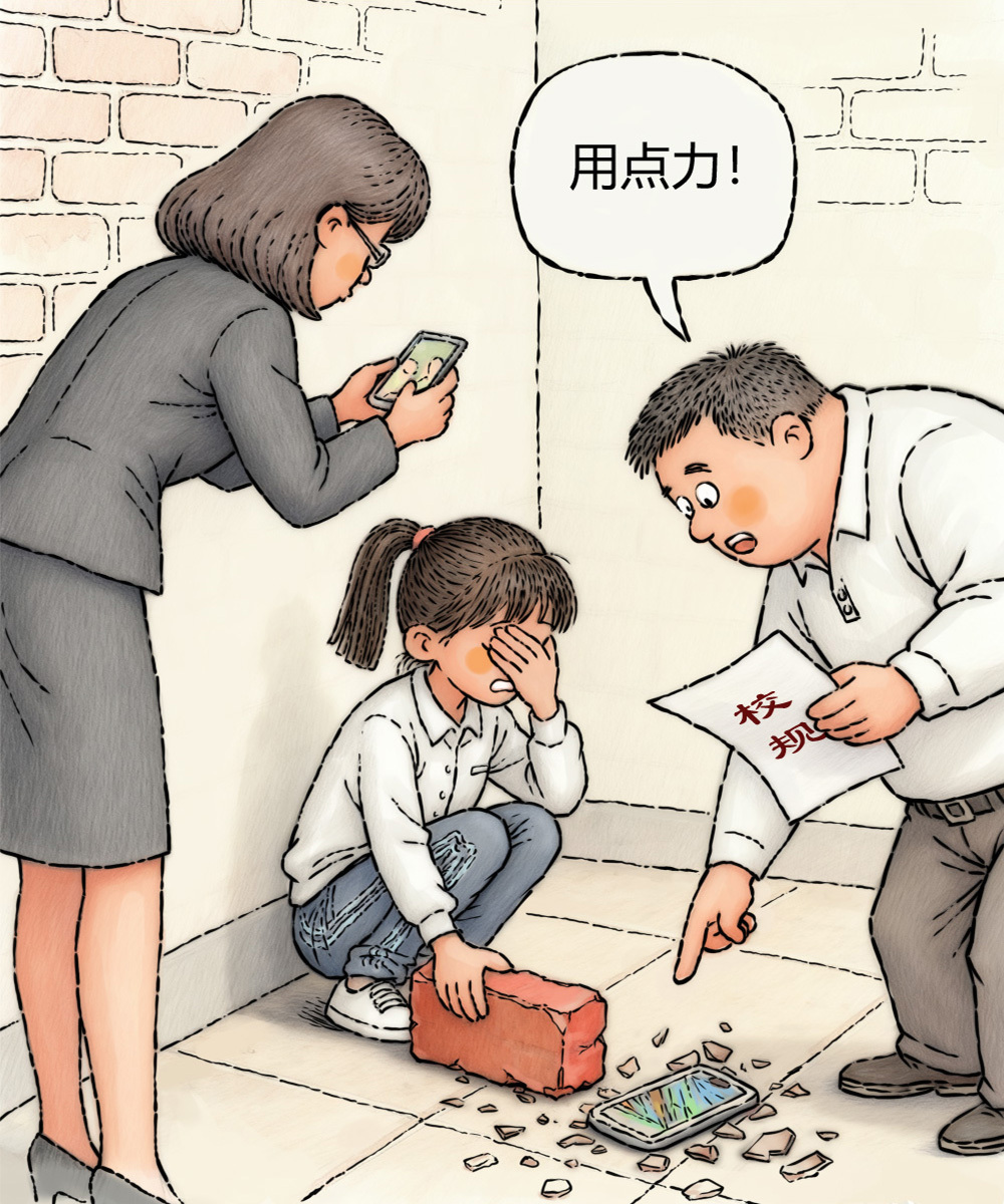 男命姻缘:免费在线测算www.jixiangqiming.vip：-澎湃漫评｜带手机进校，就该砸掉吗