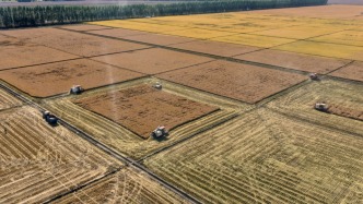 我國秋糧收獲已過六成