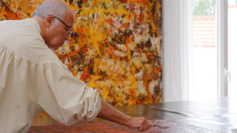 愛畫畫的法國前總理：趙無極影響了我