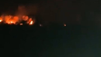 广东汕头一风景区附近山火烧了一晚，区应急局：已经扑灭