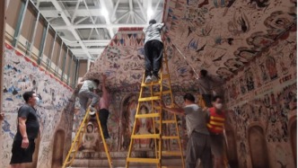 “何以敦煌”大展重返上海將免費開放5個月，首月已約滿