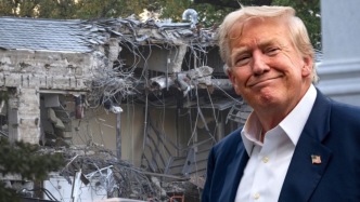 花2.5億美元改造白宮！特朗普陶醉地說：施工聲真美妙