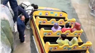 常州恐龍園回應(yīng)一新項(xiàng)目發(fā)生脫軌事故：無人員傷亡，正在解決