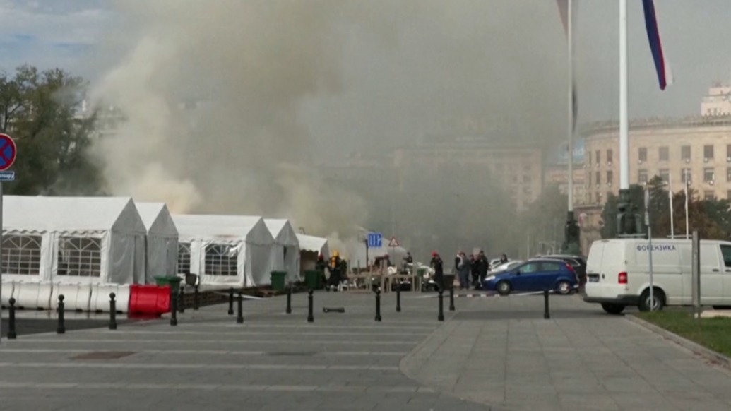 塞爾維亞議會外發生槍戰！武契奇定性：恐怖襲擊