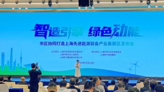 上海先進(jìn)能源裝備產(chǎn)業(yè)集聚區(qū)揭牌，將培育四大未來能源賽道