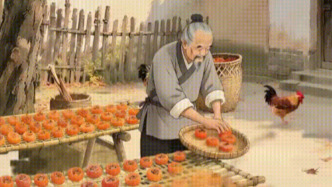 文化中國行·人間好時(shí)節(jié)｜霜降：金秋映彩 “柿柿”皆成