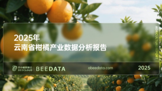 2025年云南省柑橘產業(yè)數(shù)據(jù)分析報告