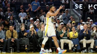 真勇士庫(kù)里42分加時(shí)賽接管比賽！勇士送給掘金新賽季開門黑