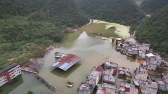 五晝夜高強度排抽，廣西百色大力屯積水已消退
