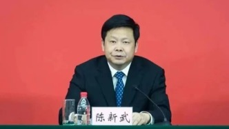 陈新武任重庆市委副书记