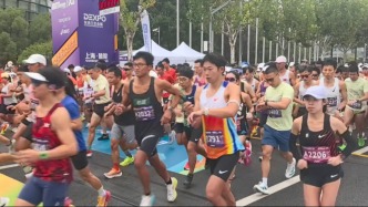 上海10公里精英賽鳴槍起跑，完賽率達(dá)99.74%