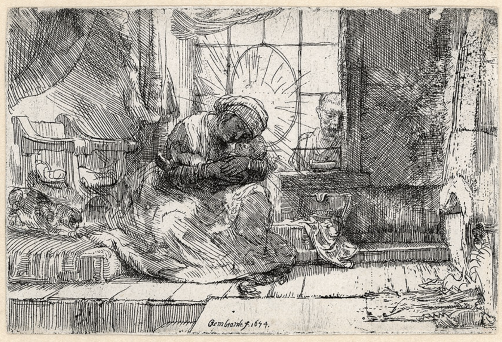 走进伦勃朗的黑白世界，看那些丰盈的生活