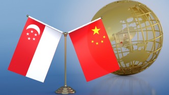 中國海軍83艦編隊對新加坡進行友好訪問