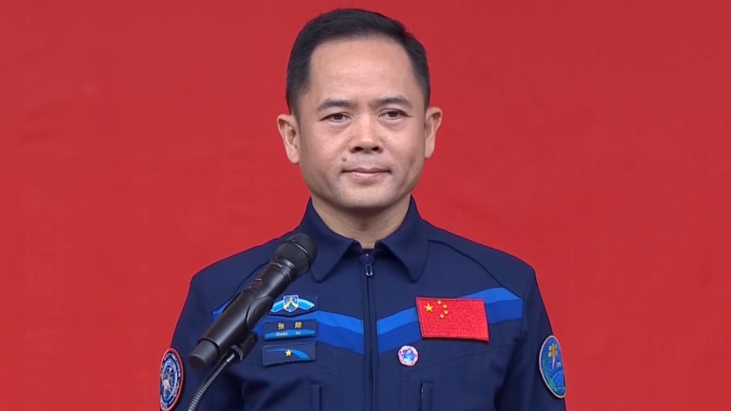 神二十一航天員張陸：期待再次聽(tīng)到地面團(tuán)隊(duì)熟悉的聲音