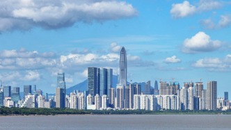 深圳前三季度GDP為27896.44億元，同比增5.5%