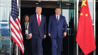 特朗普直言中美元首會(huì)晤“很棒”，還夸中國(guó)“強(qiáng)盛”