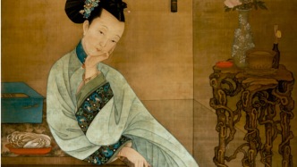 “新樣佳人讀書圖”與冷枚