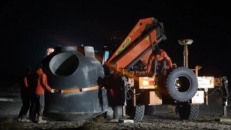 東風著陸場完成最后一次全系統綜合演練，靜候神二十航天員天外歸來