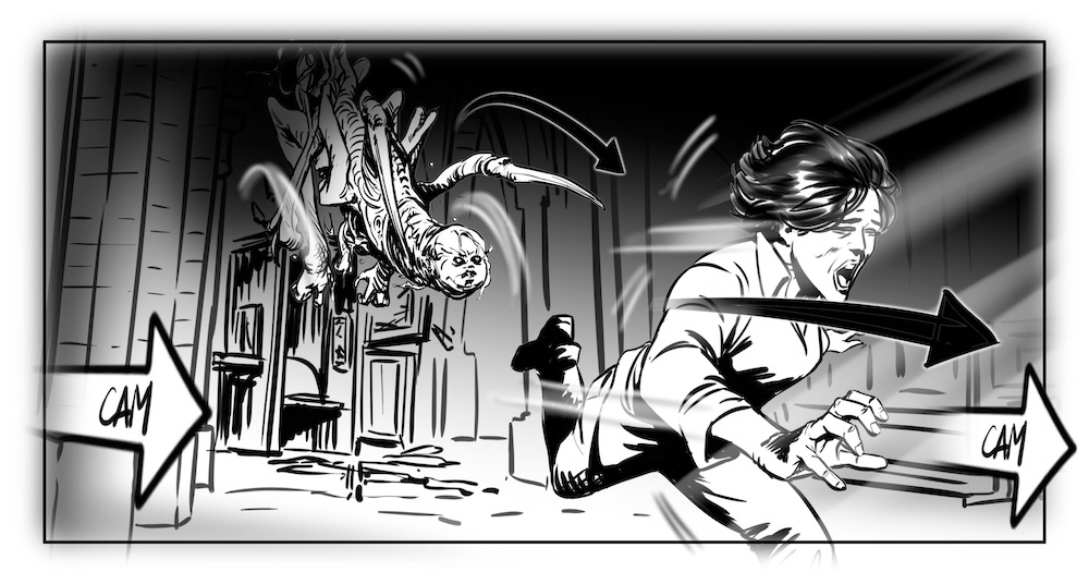 在希区柯克、宫崎骏等的分镜手稿中，重回那些经典场景