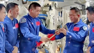 聯播一瞬丨太空“換班”已完成：中國空間站的鑰匙，交給你們了