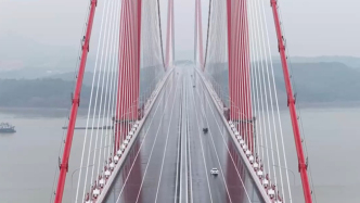 世界首座雙層斜拉-懸索協(xié)作體系大橋正式通車