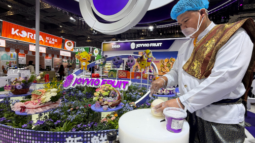 一起“淘”进博丨左手撸毛孩，右手抢肉肉！好吃好用“剁手攻略”别错过