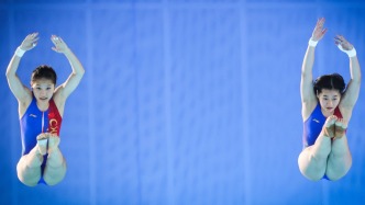 賽場(chǎng)屹線丨一路領(lǐng)先！陳芋汐/掌敏潔獲得全運(yùn)會(huì)跳水女子雙人10米臺(tái)冠軍