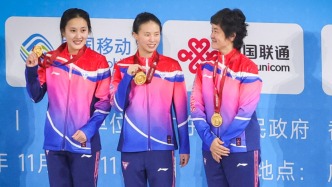 為上海摘得跳水首金，陳芋汐還要再接再厲再?zèng)_金