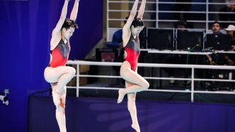 廣東隊(duì)陳藝文/林珊摘得全運(yùn)會(huì)女子雙人3米跳板冠軍