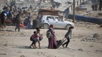 巴勒斯坦民眾重返家園，加沙城遍地瓦礫幾乎無(wú)法生存