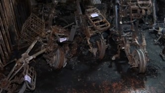 网购电动自行车电池起火15人遇难，央视披露火灾现场视频