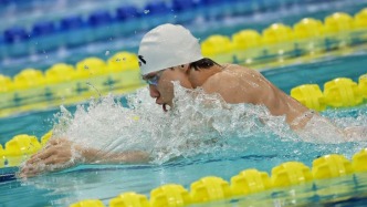 小組頭名晉級(jí)100蛙半決賽，覃海洋：任何比賽都要做好自己