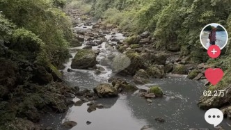 300万粉丝博主曝光重庆一河流污染严重，当地：正在现场，尚不知污染原因