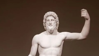 身高2米27的宙斯，上海古羅馬大展的最亮點