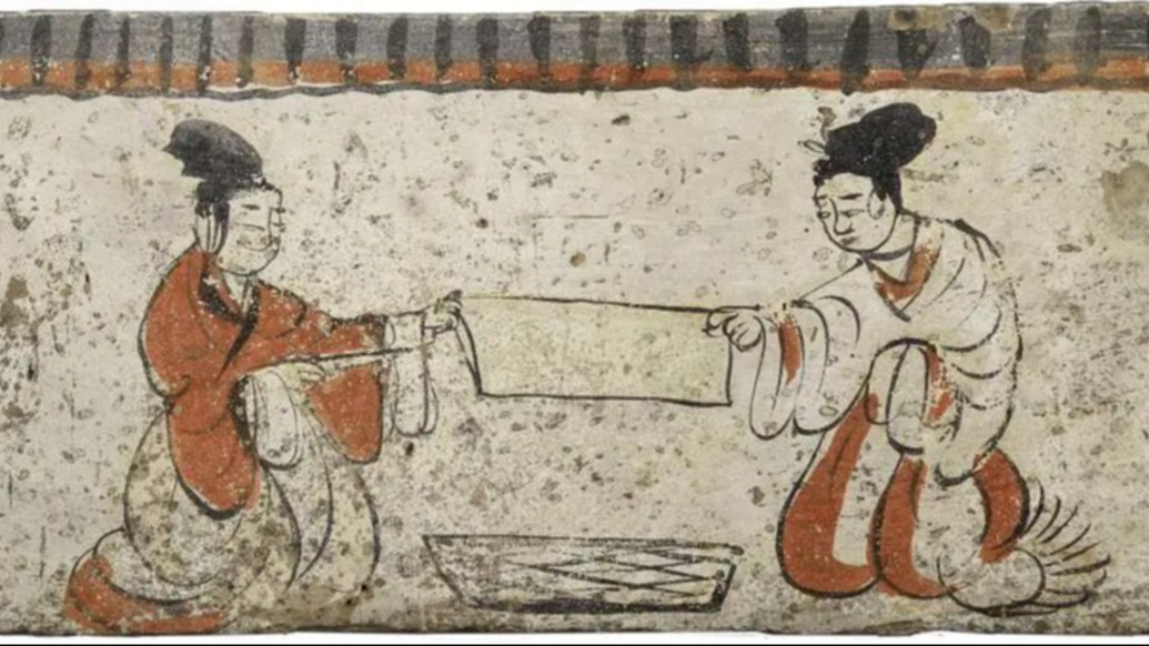 時代物　中国古画 朱耷山水画《长江万里图》卷- 国画作品高清大图下载- 集古作网