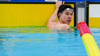 上海隊(duì)覃海洋首次摘得全運(yùn)會(huì)男子100米蛙泳金牌