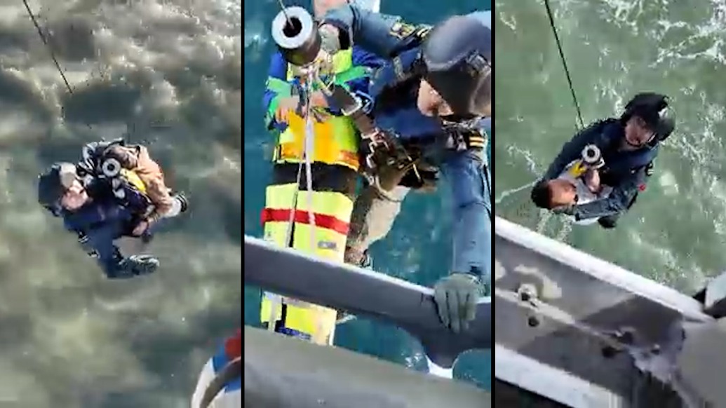 9小時(shí)內(nèi)3次出動，救助直升機(jī)成功救回3名海上傷病漁民