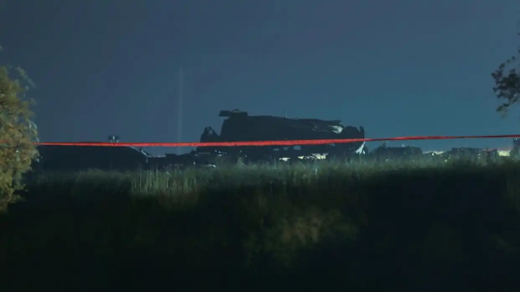 一架載20人的土耳其軍機(jī)在格魯吉亞墜毀，疑似發(fā)生空中解體