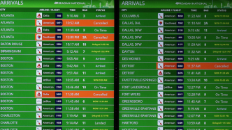 第1現(xiàn)場｜全美約6%航班被取消，政府“停擺”重創(chuàng)航空運(yùn)營
