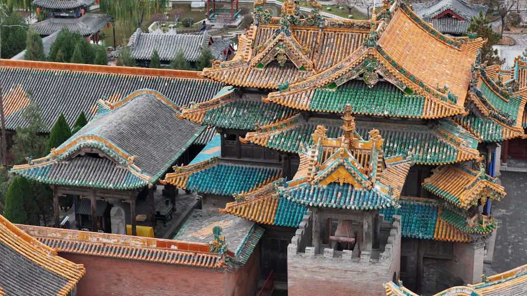 “敢”和故宫同用黄色琉璃的介休后土庙，有了新目标