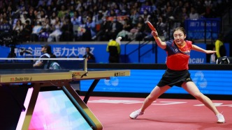 让二追四，陈梦战胜蒯曼，晋级全运会女单四强