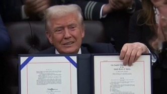 特朗普：美国政府“停摆”损失了1.5万亿美元