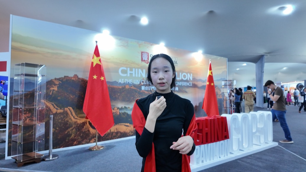 13岁中国女孩在COP30“中国角”表演胡旋镜像:要把敦煌舞蹈展示给全世界