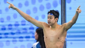 第三金！张展硕创全国青年纪录夺全运男子800米自由泳金牌