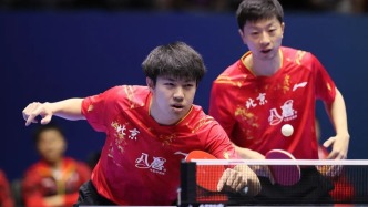 马龙、王楚钦率北京乒乓男团获得全运会首胜，明日对阵上海队